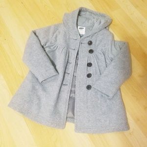 Adorable gray pea coat from old navy